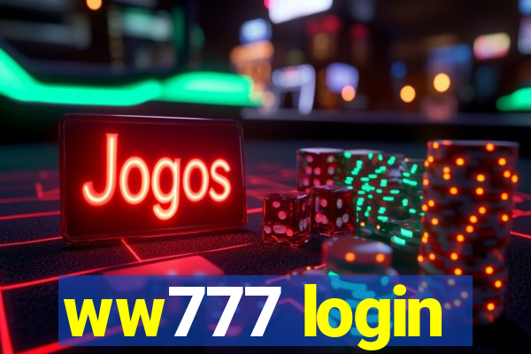 ww777 login